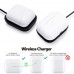 TNS AirPods Pro Wireless Charger, 5W Qi-Certified Charging Pod for Wireless AirPods and AirPods Pro, Black